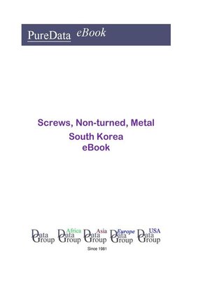 cover image of Screws, Non-turned, Metal in South Korea
